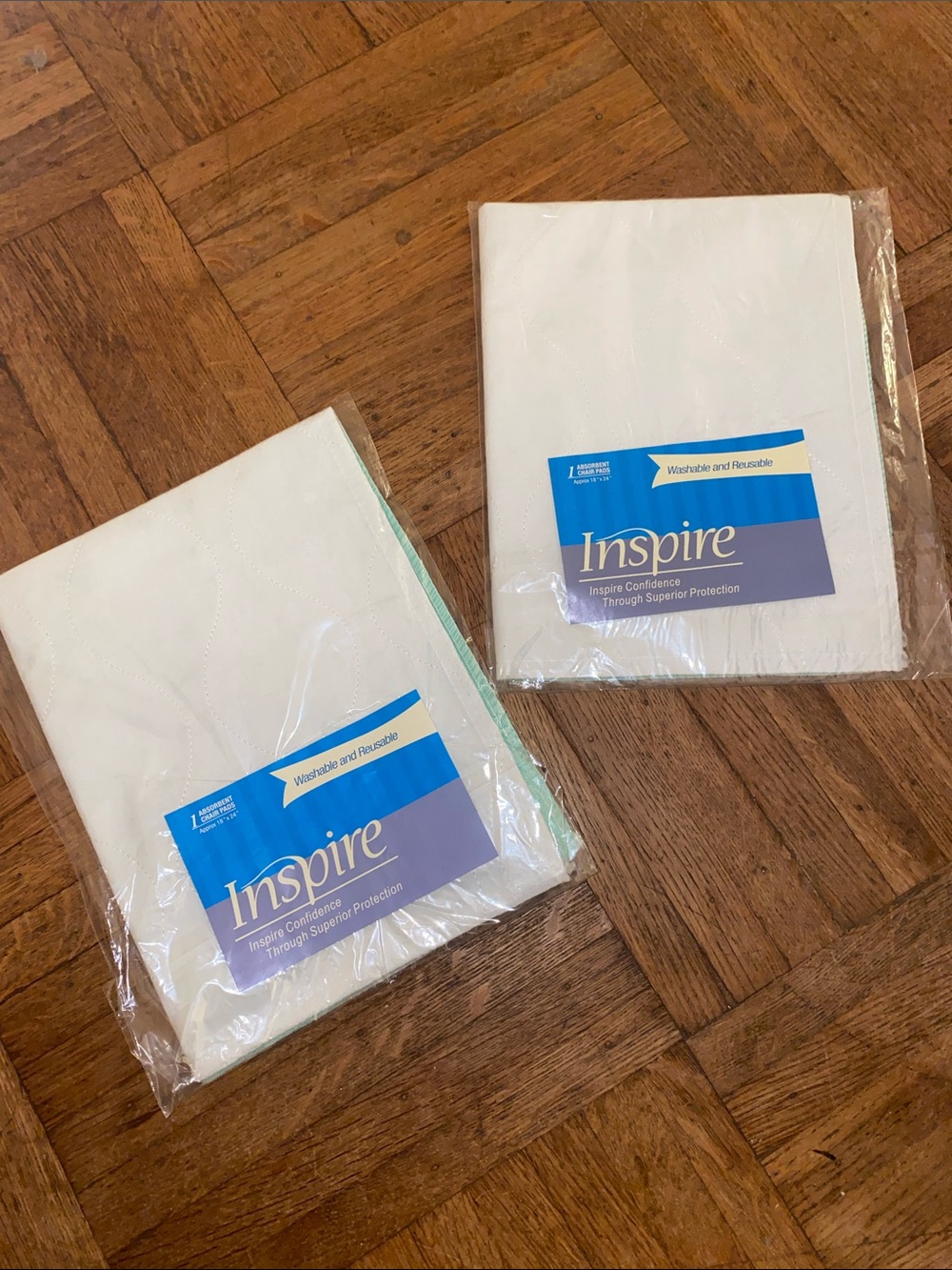 Inspire Absorbent Chair Pads set of 2